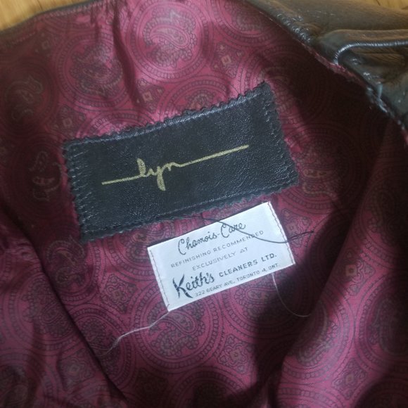 Vintage Leather Mini Skirt - Picture 4 of 5